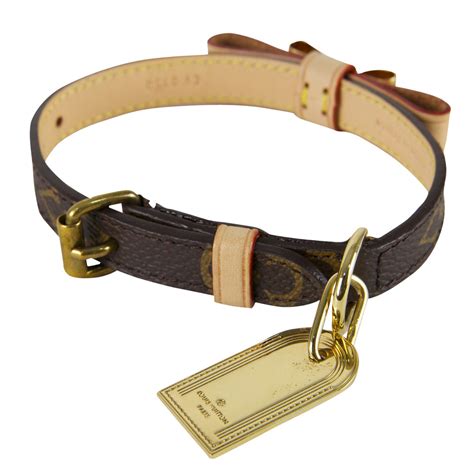 louis vuitton dog collars and leashes|louis vuitton dog collar sizes.